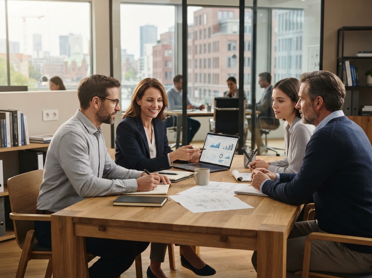 balocsciol Team bei der Entwicklung analytischer Modelle